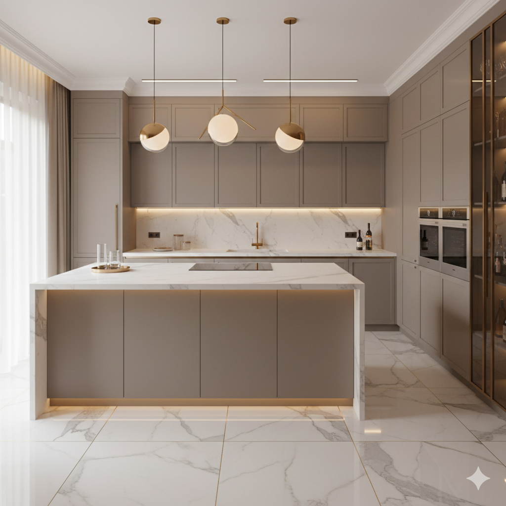 L Shaped Kitchen