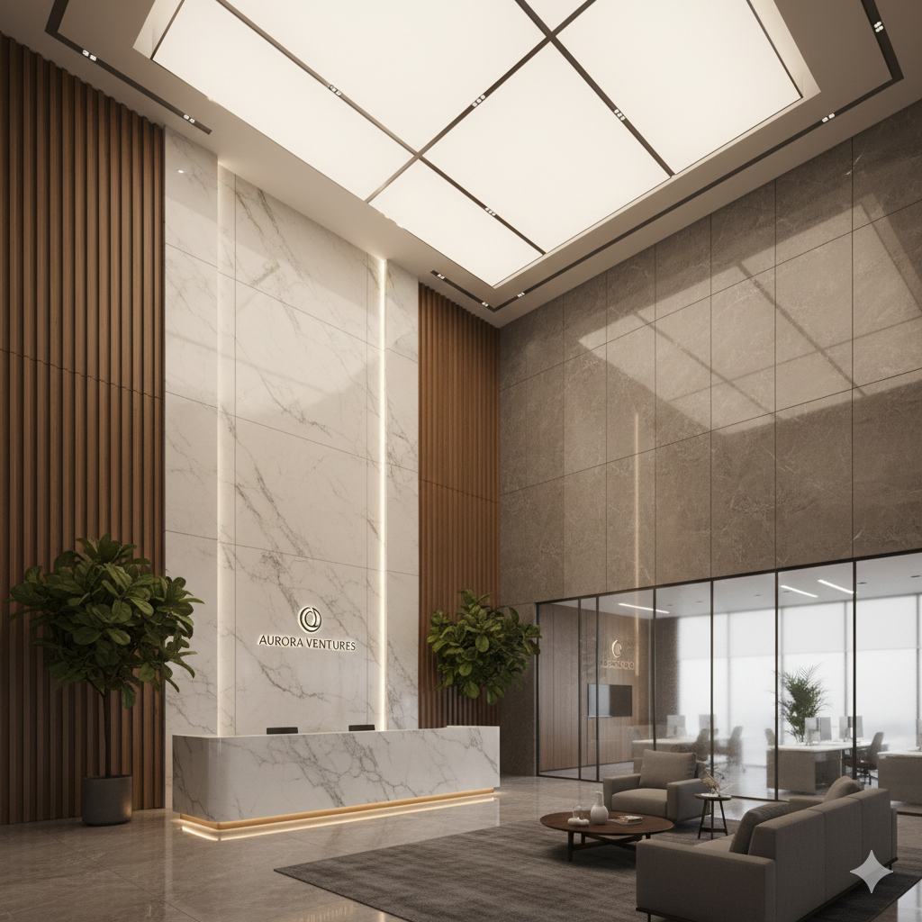 Corporate Lobby Interior